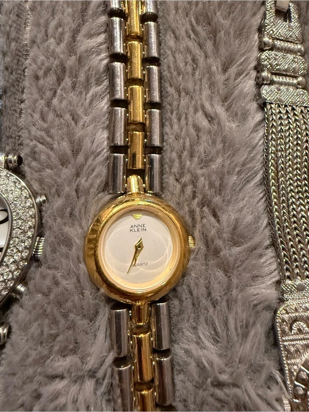Mixed Women's Watch Lot - vintage Blue Strap & Gold/Silver Tones